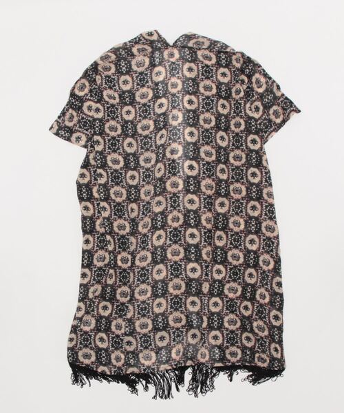 チャイハネ（チャイハネ）の「【チャイハネ】ピンクシーロングカーディガン（カーディガン/ボレロ・レディース・オレンジ/パープル/ホワイト/ブラック/ブルー・FREE）」の8枚目の写真