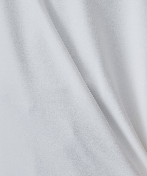 Lui's（ルイス）の「ジョーゼットハーフZIP5分袖カットソー（Tシャツ/カットソー・メンズ・ホワイト/ブラック/グレー系その他/ネイビー・FREE）」の17枚目の写真