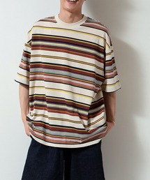 BEAMS | BEAMS / マルチボーダー Tシャツ(Tシャツ/カットソー)