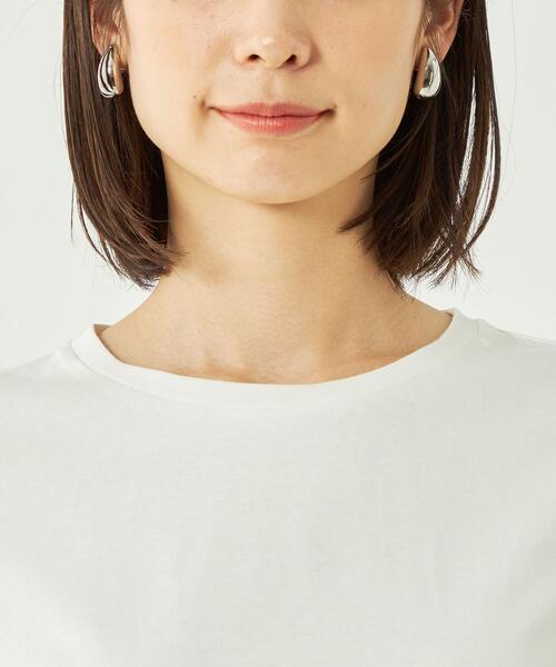 ドッキングティアードショートスリーブカットソー-汗染み防止-