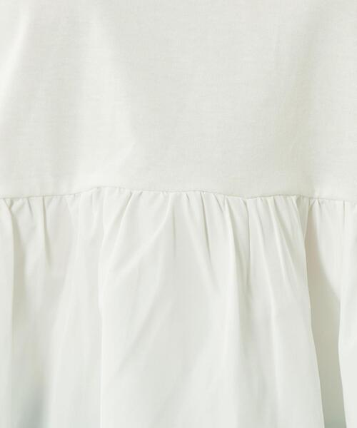 ドッキングティアードショートスリーブカットソー-汗染み防止-