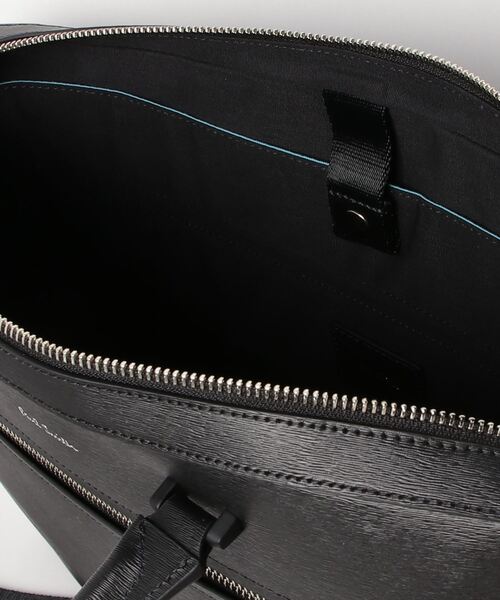 Paul Smith（ポールスミス）の「ストローグレインレザー 2WAYブリーフケース / 873932 N541（ビジネスバッグ・メンズ・ブラック/ダークブラウン・FREE）」の11枚目の写真