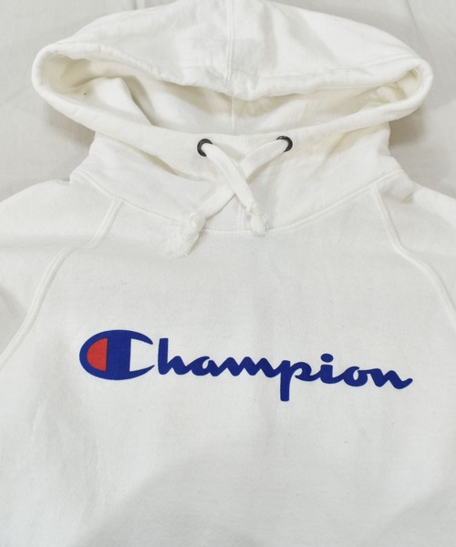 Champion(チャンピオン)の「【ヴィンテージ古着】Champion / チャンピオン ロゴプリント ハイネックパーカー(パーカー・メンズ・ホワイト・MEDIUM)」の7枚目の写真