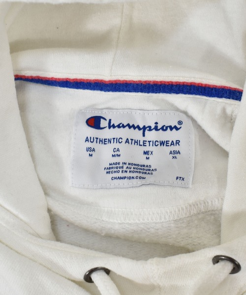 Champion(チャンピオン)の「【ヴィンテージ古着】Champion / チャンピオン ロゴプリント ハイネックパーカー(パーカー・メンズ・ホワイト・MEDIUM)」の4枚目の写真