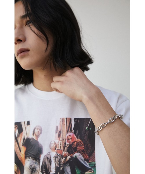AZUL by moussy（アズールバイマウジー）の「ANCHOR CHAIN BRACELET/アンカーチェーンブレスレット（ブレスレット・メンズ・シルバー・FREE）」の7枚目の写真
