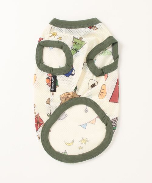 蛍光ピンクメッシュのタンクトップ　イタグレ服　犬服　ハンドメイド 蛍光ピンクメッシュのタンクトップ イタグレ服 犬服 ハンドメイド