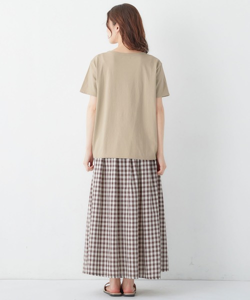 Viola e Viola（ヴィオラエヴィオラ）の「ガーデンレースプルオーバー（Tシャツ/カットソー・レディース・ブラック/ベージュ/ブルー・XX-LARGE/LARGE/X-LARGE/MEDIUM）」の15枚目の写真