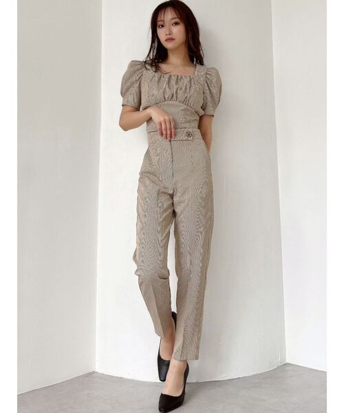 RESEXXY（リゼクシー）の「センタープレステーパードパンツ【セットアップ着用可能】（その他パンツ・レディース・ブラック/その他/その他1・FREE）」の8枚目の写真