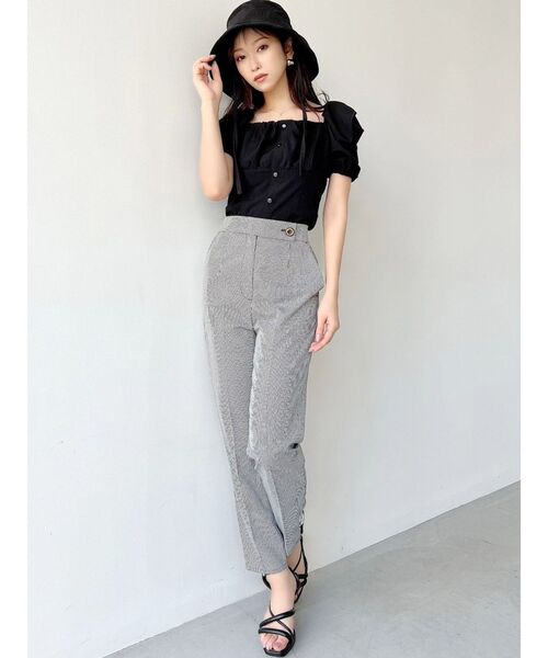 RESEXXY（リゼクシー）の「センタープレステーパードパンツ【セットアップ着用可能】（その他パンツ・レディース・ブラック/その他/その他1・FREE）」の14枚目の写真