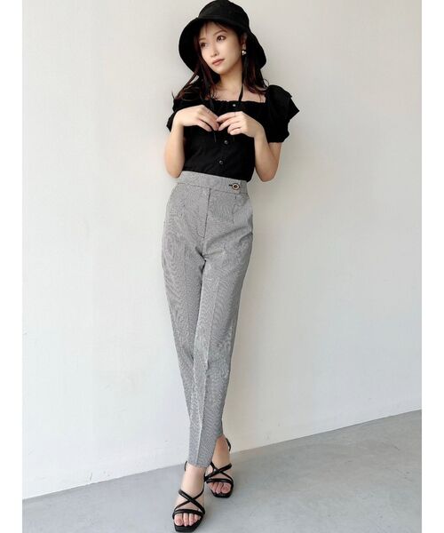 RESEXXY（リゼクシー）の「センタープレステーパードパンツ【セットアップ着用可能】（その他パンツ・レディース・ブラック/その他/その他1・FREE）」の16枚目の写真