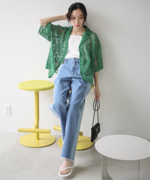 RAY CASSIN(レイカズン)の「【CHEER UP】XS-LL展開 フラットトングサンダル(サンダル・レディース・ブルー/グリーン/パープル/オフホワイト/オレンジ/ブラック・MEDIUM/SMALL)」の22枚目の写真