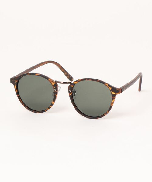 Revo.（レボ）の「＜AGNES＞BOSTON  MAT FLAME COLOR LENS SUNGLASSES / 'アニエス' ボストン マットフレーム サングラス カラーレンズ  UVカット【ケース付き】（サングラス・メンズ・ブラック/ライトグリーン/グリーン系その他/グリーン/ライトブルー・FREE）」の10枚目の写真