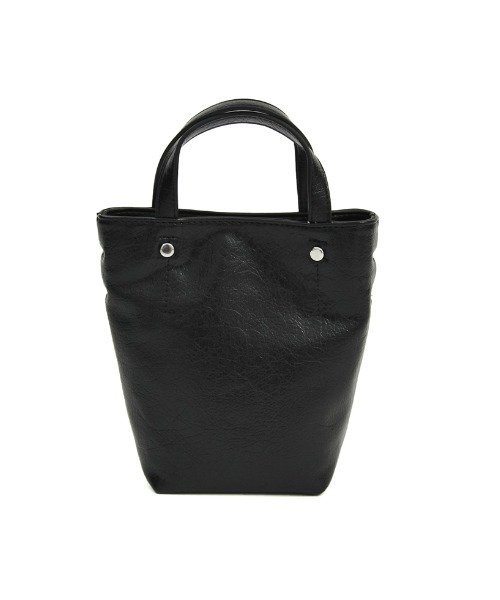 Re:EDIT（リエディ）の「2WAYフェイクレザー台形型ミニハンドバッグ