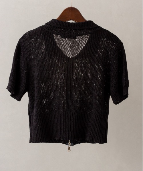 SpRay(スプレイ)の「ダブルZIPニット(ニット/セーター・レディース・ブラック/ホワイト/アイボリー・FREE)」の18枚目の写真