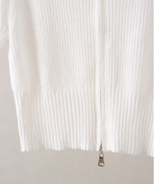 SpRay(スプレイ)の「ダブルZIPニット(ニット/セーター・レディース・ブラック/ホワイト/アイボリー・FREE)」の20枚目の写真