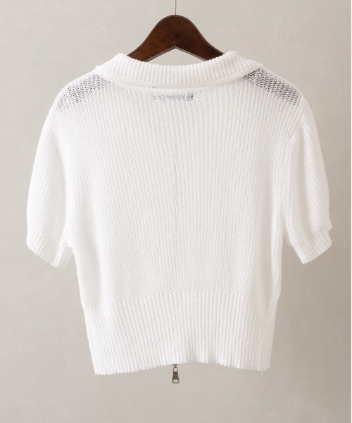 SpRay(スプレイ)の「ダブルZIPニット(ニット/セーター・レディース・ブラック/ホワイト/アイボリー・FREE)」の21枚目の写真