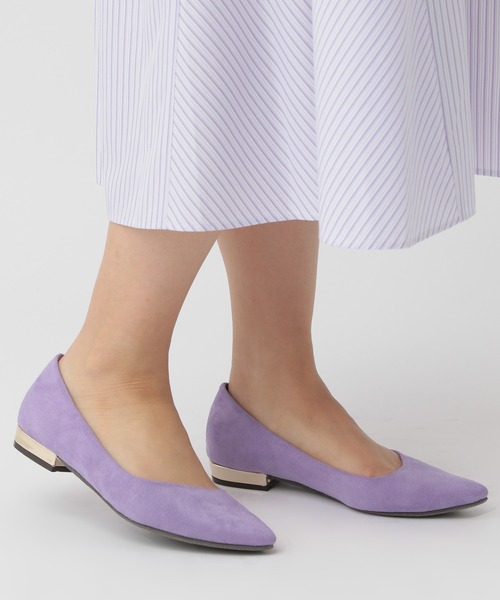 saloon（サルーン）の「SALOON(サルーン)/ポインテッドパンプス（パンプス・レディース・ライトグレー/ブラック/ライラック/その他1・SMALL/MEDIUM/LARGE）」の16枚目の写真