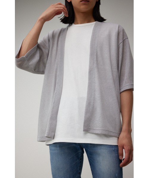 AZUL by moussy（アズールバイマウジー）の「TOPPER SET TOPS/トッパーセットトップス（Tシャツ/カットソー・メンズ・ブラック/ライトグレー・FREE）」の2枚目の写真