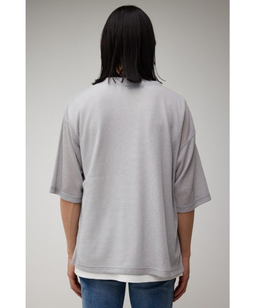 AZUL by moussy（アズールバイマウジー）の「TOPPER SET TOPS/トッパーセットトップス（Tシャツ/カットソー・メンズ・ブラック/ライトグレー・FREE）」の18枚目の写真