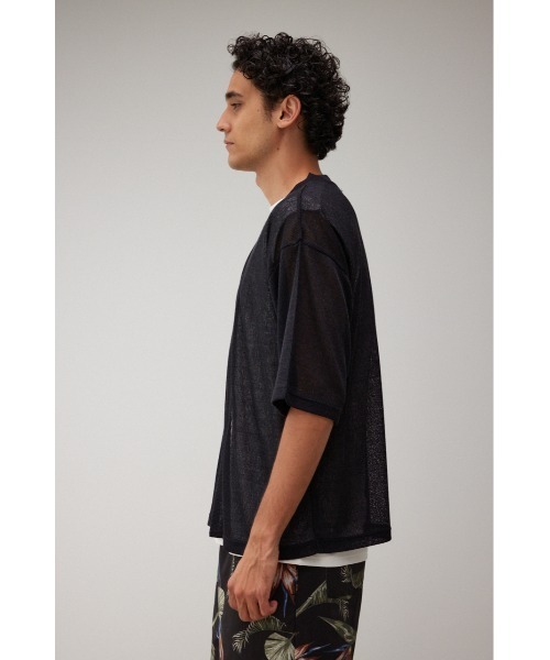 AZUL by moussy（アズールバイマウジー）の「TOPPER SET TOPS/トッパーセットトップス（Tシャツ/カットソー・メンズ・ブラック/ライトグレー・FREE）」の7枚目の写真