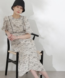 N.(N. Natural Beauty Basic) | 【S Size Line】◆バイカラーパイピングワンピース(ワンピース)