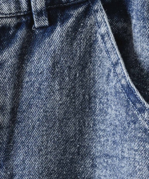 ADAMASTE（アダマスト）の「13オンスルーズシルエットペインターデニムワイドパンツ（デニムパンツ・メンズ・ブラック/ブルー/ダークブラック/サックスブルー・SMALL/MEDIUM/LARGE）」の15枚目の写真