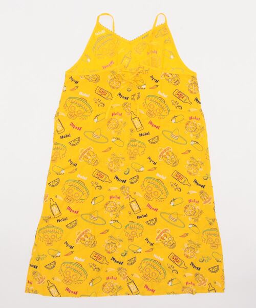 チャイハネ(チャイハネ)の「【チャイハネ】ネオベラキャミワンピース(ワンピース・レディース・ブラック/ターコイズブルー/イエロー・FREE)」の9枚目の写真