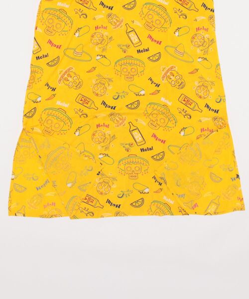 チャイハネ(チャイハネ)の「【チャイハネ】ネオベラキャミワンピース(ワンピース・レディース・ブラック/ターコイズブルー/イエロー・FREE)」の5枚目の写真