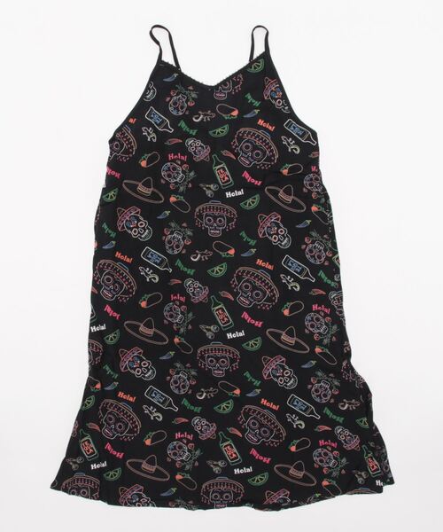 チャイハネ(チャイハネ)の「【チャイハネ】ネオベラキャミワンピース(ワンピース・レディース・ブラック/ターコイズブルー/イエロー・FREE)」の16枚目の写真