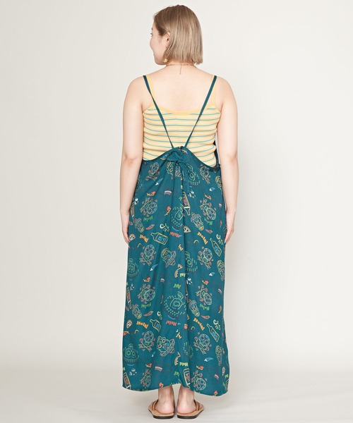 チャイハネ(チャイハネ)の「【チャイハネ】ネオベラキャミワンピース(ワンピース・レディース・ブラック/ターコイズブルー/イエロー・FREE)」の14枚目の写真