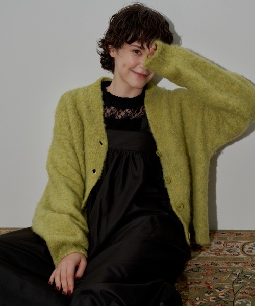 MERLOT（メルロー）の「ダブルストラップジャンスカ（ジャンパースカート・レディース・レッド/ドット/ブラック・FREE）」の6枚目の写真