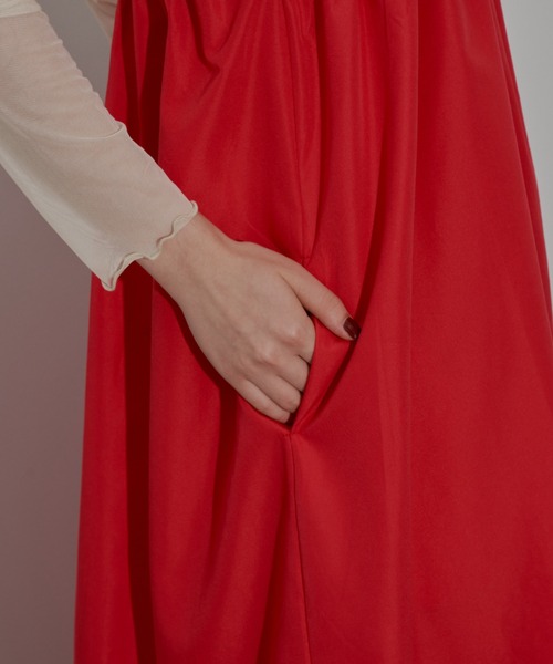 MERLOT（メルロー）の「ダブルストラップジャンスカ（ジャンパースカート・レディース・レッド/ドット/ブラック・FREE）」の22枚目の写真