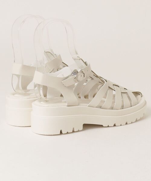 mebole(メボレ)の「トラックソールグルカサンダル(サンダル・レディース・ホワイト/ブラック・SMALL/MEDIUM/LARGE)」の4枚目の写真
