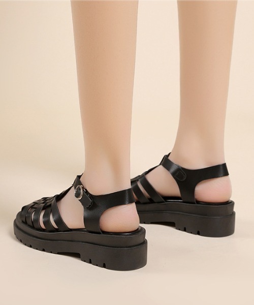 mebole(メボレ)の「トラックソールグルカサンダル(サンダル・レディース・ホワイト/ブラック・SMALL/MEDIUM/LARGE)」の10枚目の写真