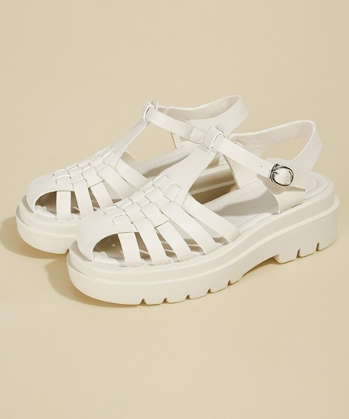 mebole(メボレ)の「トラックソールグルカサンダル(サンダル・レディース・ホワイト/ブラック・SMALL/MEDIUM/LARGE)」の16枚目の写真