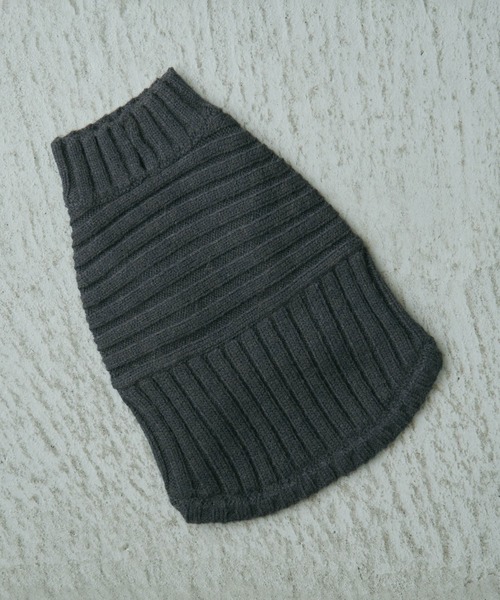 ROPE' PICNIC（ロペピクニック）の「【CM着用商品】【DOG】【WEB限定カラー:ベージュ】リブ切り替えニットプルオーバー/リンクコーデ（ペットウェア・レディース・スミクロ/ベージュ/キナリ/ピンク系その他2/ブルー系その他6/レッド/イエロー/ライトグリーン・M/M size/L/S）」の18枚目の写真