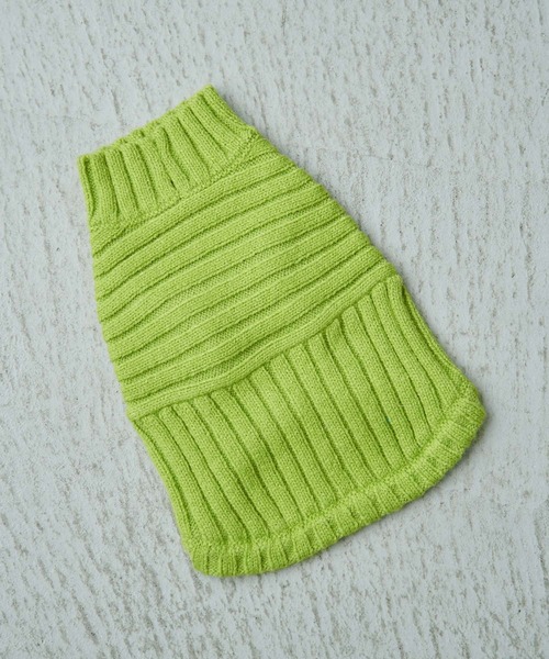 ROPE' PICNIC（ロペピクニック）の「【CM着用商品】【DOG】【WEB限定カラー:ベージュ】リブ切り替えニットプルオーバー/リンクコーデ（ペットウェア・レディース・スミクロ/ベージュ/キナリ/ピンク系その他2/ブルー系その他6/レッド/イエロー/ライトグリーン・M/M size/L/S）」の17枚目の写真