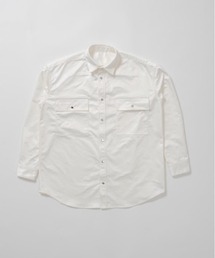 Enharmonic TAVERN | Leatherlike satin shirt(シャツ/ブラウス)