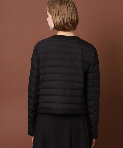DRESSTERIOR（ドレステリア）の「◆【CLASSY.11月号掲載】ノーカラーライトダウンジャケット（ダウンジャケット/コート・レディース・ブラック・34/36/38）」の5枚目の写真