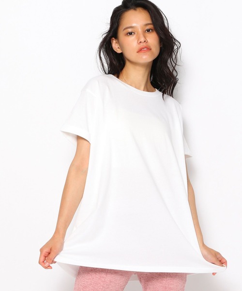 FOREVER 21(フォーエバー トゥエンティーワン)の「無地ビッグTシャツ(Tシャツ/カットソー・レディース・ホワイト系その他/ブラック/グリーン系その他6・FREE)」の1枚目の写真