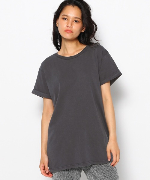 FOREVER 21(フォーエバー トゥエンティーワン)の「無地ビッグTシャツ(Tシャツ/カットソー・レディース・ホワイト系その他/ブラック/グリーン系その他6・FREE)」の10枚目の写真