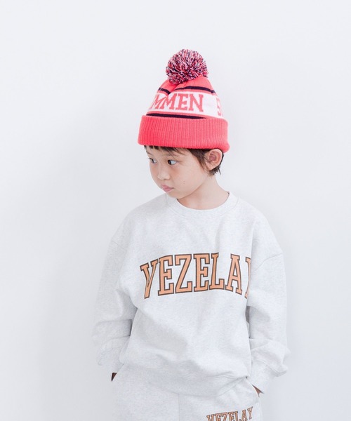 LOWRYS FARM（ローリーズファーム）の「シンプルロゴウラケロングスリーブ　966724（スウェット・キッズ・ネイビー/グレー/チャコールグレー/アイボリー/ブルー系その他/ホワイト/レッド/グレー系その他・110cm/150cm/140cm/120cm/130cm）」の5枚目の写真