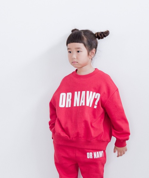 LOWRYS FARM（ローリーズファーム）の「シンプルロゴウラケロングスリーブ　966724（スウェット・キッズ・ネイビー/グレー/チャコールグレー/アイボリー/ブルー系その他/ホワイト/レッド/グレー系その他・110cm/150cm/140cm/120cm/130cm）」の8枚目の写真