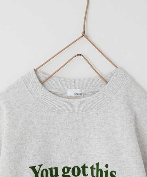 LOWRYS FARM（ローリーズファーム）の「シンプルロゴウラケロングスリーブ　966724（スウェット・キッズ・ネイビー/グレー/チャコールグレー/アイボリー/ブルー系その他/ホワイト/レッド/グレー系その他・110cm/150cm/140cm/120cm/130cm）」の11枚目の写真