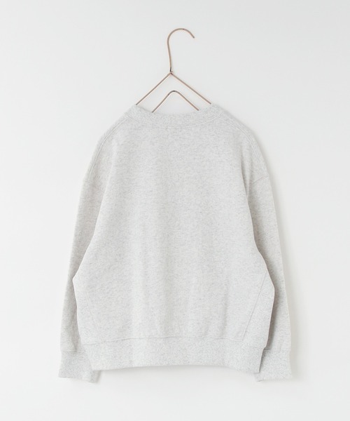 LOWRYS FARM（ローリーズファーム）の「シンプルロゴウラケロングスリーブ　966724（スウェット・キッズ・ネイビー/グレー/チャコールグレー/アイボリー/ブルー系その他/ホワイト/レッド/グレー系その他・110cm/150cm/140cm/120cm/130cm）」の10枚目の写真