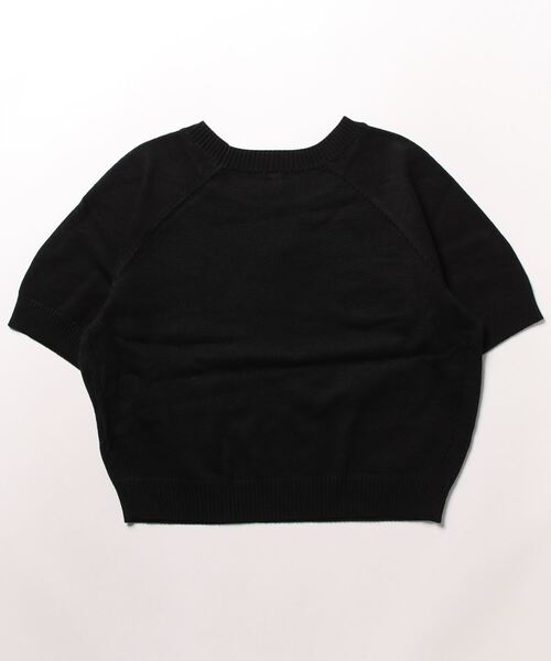 coca(coca)(コカ)の「半袖クルーネックニットトップス(ニット/セーター・レディース・アイボリー/ブラック/A/B/ブラウン/ホワイト/その他1/グレー・L/M/S/XL)」の14枚目の写真
