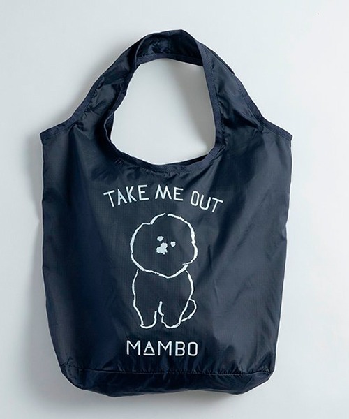 MAMBO(マンボ)の「エコバッグ コンパクト(エコバッグ/サブバッグ・レディース・ネイビー/ライトグレー/ホワイト/ピンク/イエロー・FREE)」の3枚目の写真