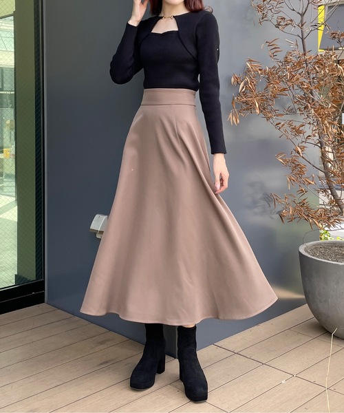 one way（ワンウェイ）の「ビット付きテレコニット（ニット/セーター・レディース・ブラック/ベージュ/ホワイト/グレー/ピンク/ホワイト×ブラック・FREE）」の21枚目の写真