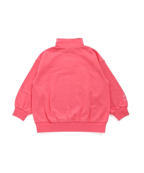 JENNI belle（ジェニィベル）の「【WEB限定】【コットン100％】ロング丈ハーフZIPトレーナー（スウェット・キッズ・ブルー/ブラック/ピンク・130cm/140cm/150cm/160cm）」の17枚目の写真