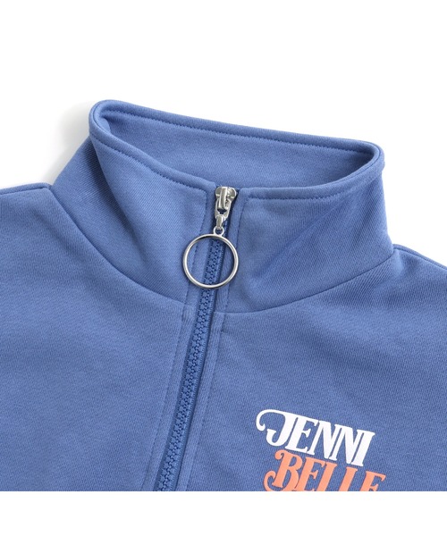 JENNI belle（ジェニィベル）の「【WEB限定】【コットン100％】ロング丈ハーフZIPトレーナー（スウェット・キッズ・ブルー/ブラック/ピンク・130cm/140cm/150cm/160cm）」の18枚目の写真